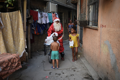 Ilyen a karácsony a világ legszegényebb részén: így telik az ünnep a brazil favellákban