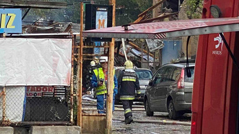 Felrobbant egy autószerviz Budapesten