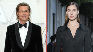 Brad Pitt 27 éves modellbarátnője visszament a férjéhez