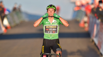 Vuelta: nagy csatában nyerte a 8. szakaszt a címvédő, csökkentette hátrányát