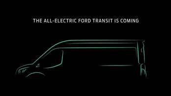 Még az idén jön az elektromos Ford Transit