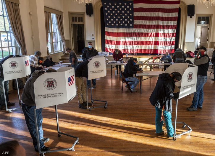 Szavazók Hillsboro Virginiában