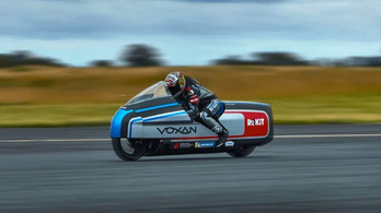 Biaggi és a Voxan megdöntötték az elektromos sebességrekordot