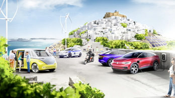 A VW villanyautó-paradicsomot csinálhat egy görög szigetből