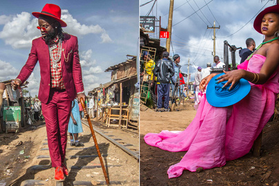 Mélyszegénységben élnek, mégis nagyon érzik a divatot: képeken a Kibera nyomornegyed igazán stílusos lakói