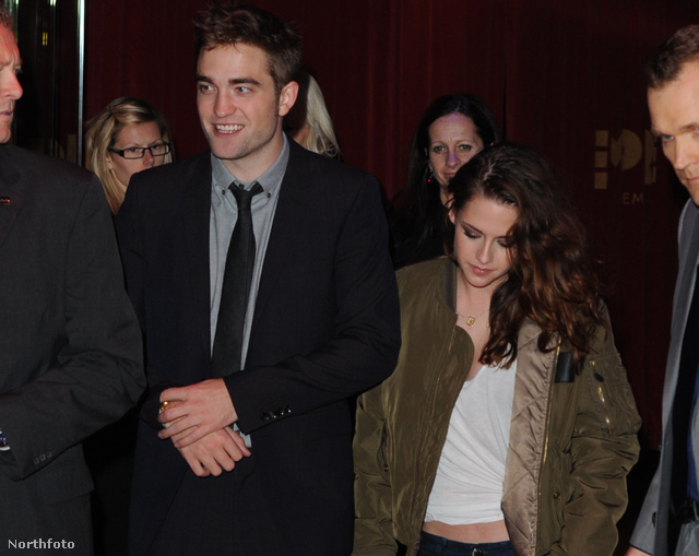 Kristen Stewart és Robert Pattinson szintén szerdán, Londonban