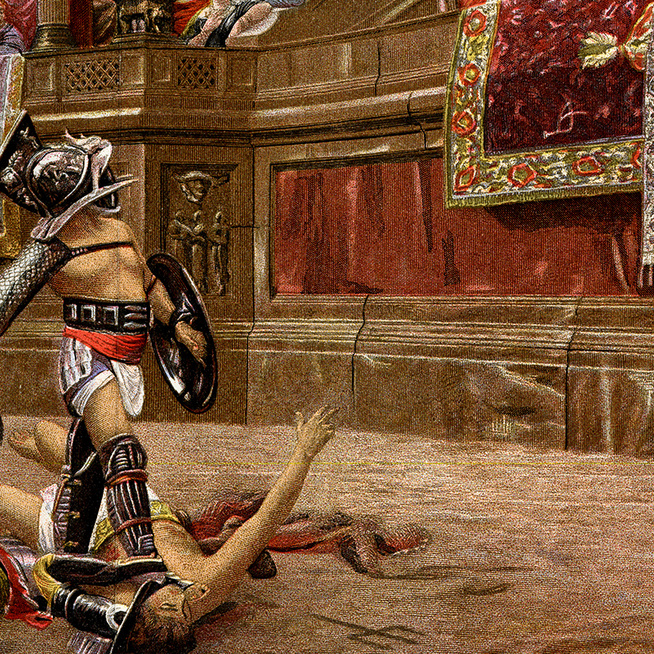 Gondoltad volna, hogy a gladiátorok alig ettek húst? Árpaevő volt a gúnynevük