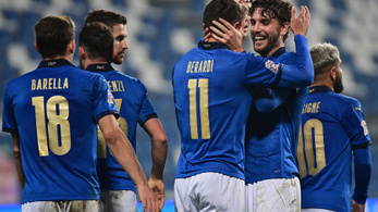 Nyertek és élre álltak az olaszok a Nemzetek Ligájában