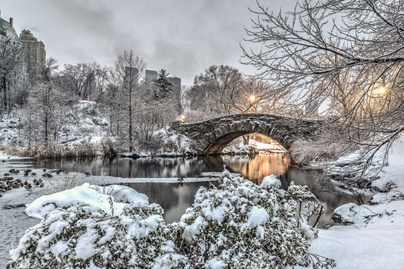 Bámulatos a Central Park télen: olyan, mint egy romantikus film díszlete