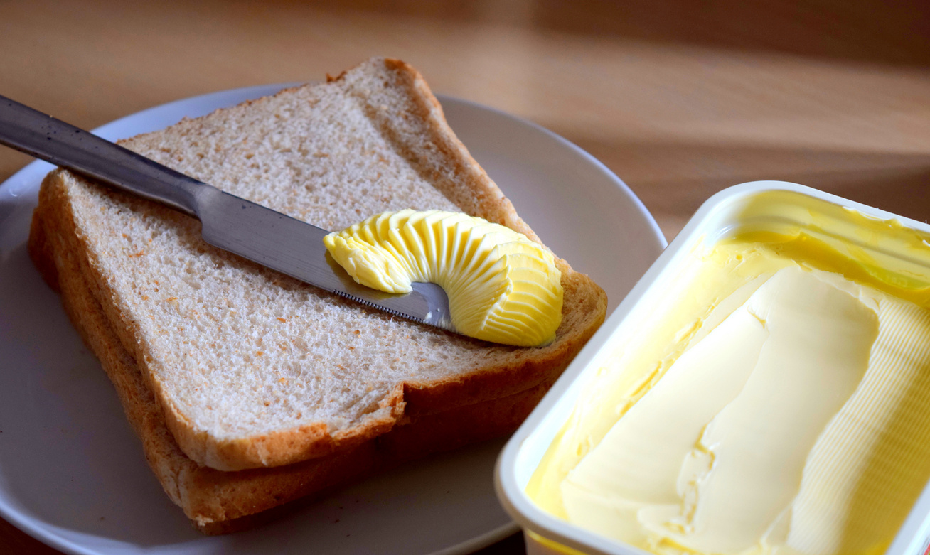 margarin kenyér
