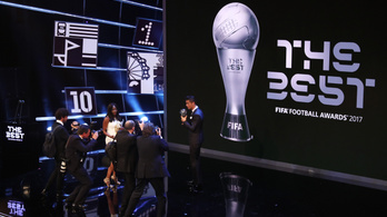 Virtuális térben kerül sor a FIFA díjkiosztó ünnepségére