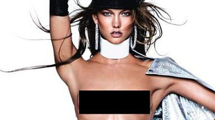 Photoshop-baki: Karlie Kloss dupla hónaljat kapott