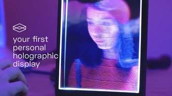A holo-videóhívás előszobája az olcsó holografikus képkeret