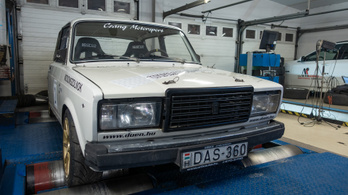 Totalcar Erőmérő: Lada 2107 versenyautó – 1989.