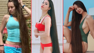 Hat nő, extrémhosszú hajjal – melyiküknek áll a legjobban?