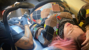 Madonna elkészítette élete első tetoválását