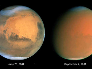 Óriási vihar dúl a Marson