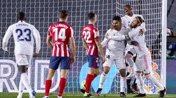 Vége a 26 meccses sorozatnak, az Atlético letérdelt a Real Madrid előtt