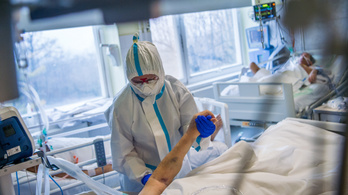 Közel tízezer koronavírusos beteget ápolnak kórházban
