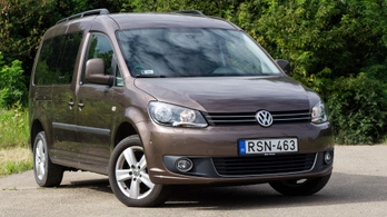 Használtteszt: Volkswagen Caddy Life Maxi 1.6 CR TDI DSG - 2013.