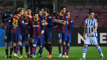 A listavezető legyőzésével kapaszkodik a Barcelona