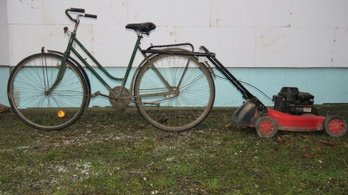 Lopott biciklivel húzta a lopott fűnyírót egy borsodsziráki férfi