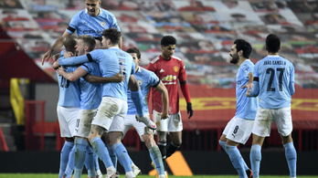 A Manchester City nyerte a városi rangadót, bejutott a Ligakupa-döntőbe