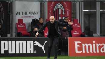A vereség ellenére nem elégedetlen a Milan edzője