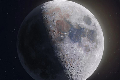 Fantasztikus képeket készít a férfi a Holdról - Saját kertjében születnek a tűéles fotók