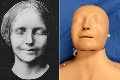 Ma is a 200 éve vízbe fulladt lány arcát viselik az elsősegélybabák: rajta gyakoroljuk az újraélesztést