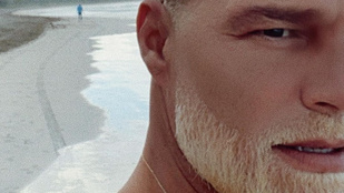 Ricky Martin annyira unatkozott, hogy kihidrogénezte a szakállát
