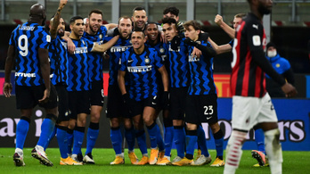 Ibrahimovicot kiállították, az Inter a 97. percben verte az AC Milant