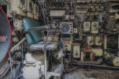 Ilyen belülről egy elhagyatott szovjet tengeralattjáró - Nagyon különleges a képek hangulata