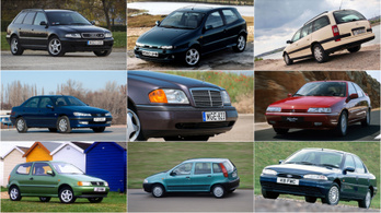 Az Év Autója-díj dobogósai mint használt autók XI. – 1994-1996.
