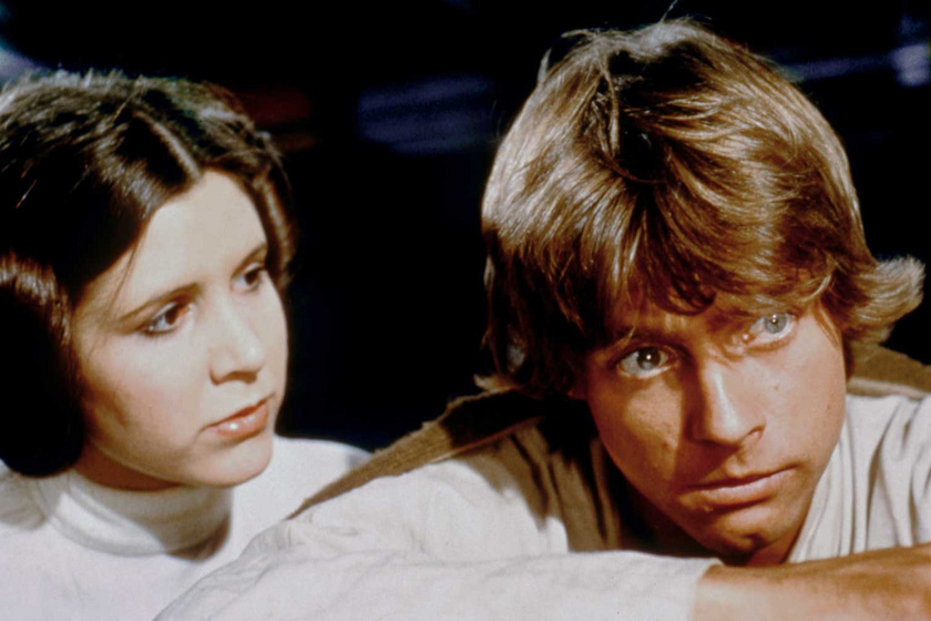 A Star Wars Luke-ja és Leia hercegnője titokban odáig voltak egymásért a forgatáson: emiatt nem lettek egy pár
