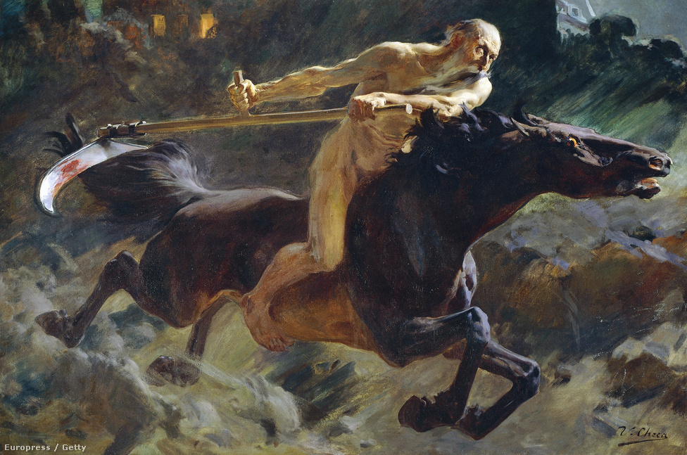 Ulpian Checa Sanz (XIX. sz.) - Az apokalipszis magányos lovasa.