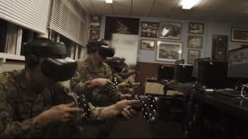 Virtuális valóság segíti a katonák kiképzését
