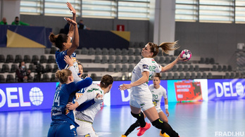 Három góllal kikapott a Fradi a női kézi-BL nyolcaddöntőjének első meccsén