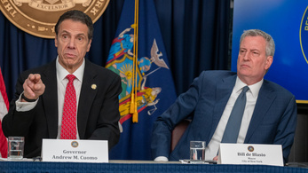New York demokrata polgármestere is követeli a New York-i demokrata kormányzó lemondását