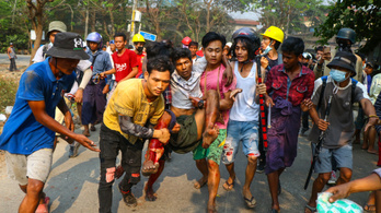 Statáriumot vezettek be Mianmar fővárosában, rengetegen meghaltak a tüntetéseken