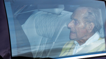 A 99 éves Fülöp herceg elhagyta a kórházat