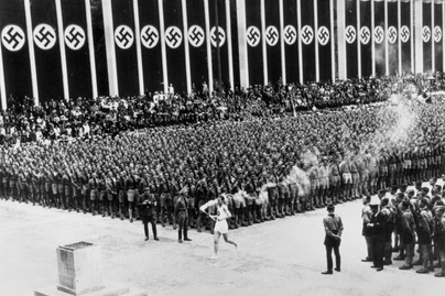 Így készült a Harmadik Birodalom az olimpiára: a stadionon dolgozókat a piramisépítőkhöz hasonlította a propaganda