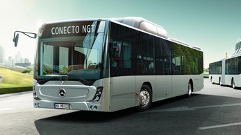 A Mercedes nyerte a BKV gázbuszos tenderét