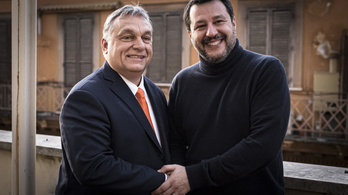 Salvini csábítgatja Orbánt, koalíciót akar a Fidesszel az EP-ben