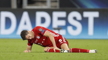 Bajban a Bayern, súlyos Lewandowski sérülése