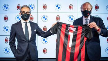 BMW-be ülhetnek az AC Milan futballistái