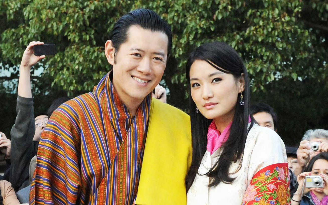 bhután-királya-és-királynéja