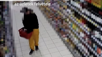Videó: elfogták a tolvajt, aki 11-szer ment csokit lopni