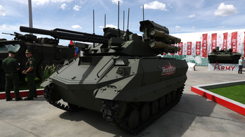 Harcirobotos egységek lesznek az orosz hadseregben