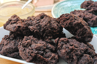Gluténmentes csokis keksz mandulaliszttel – Nem tartalmaz hozzáadott cukrot sem
